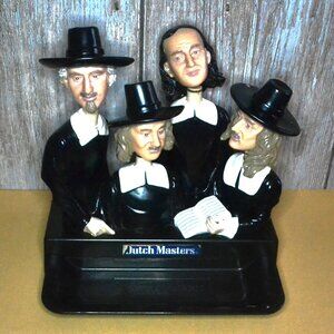 Vintage Dutch Masters Dresser Valet Tray Bobbleheads Men's Accessories